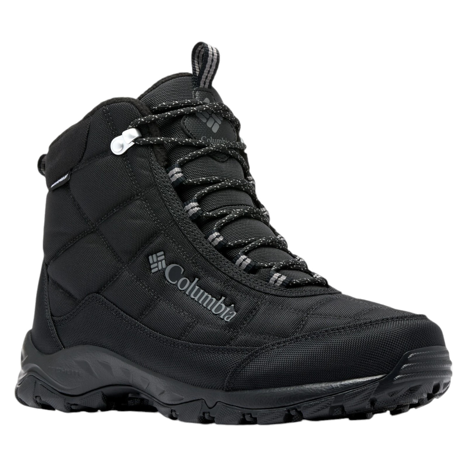 Ghete Columbia Firecamp Boot V2 Negru - Black/City Grey - imagine 9